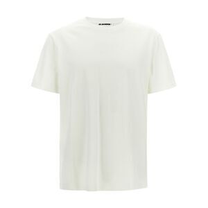 Jil Sander White Cotton Men's T-Shirt
